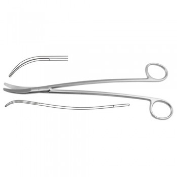 Satinsky Thoracic Scissor Curved Stainless Steel, 25.5 cm - 10"
